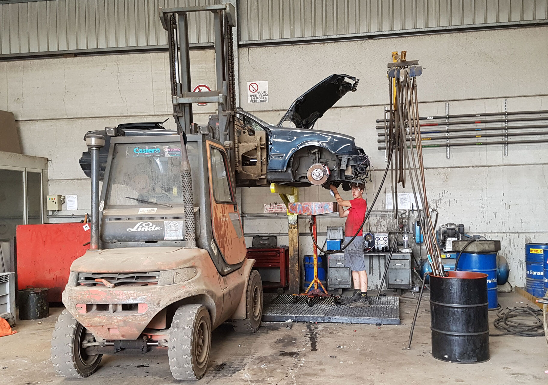 Depollutie van auto's
